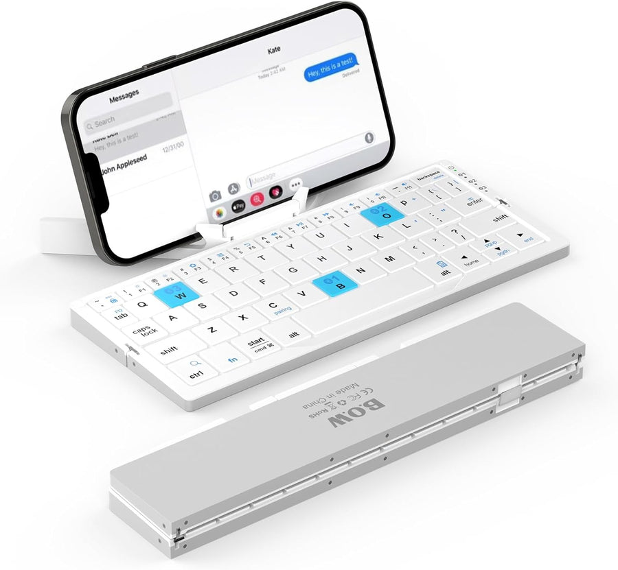 Clavier sans fil pliable pour téléphone