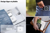 Chargeur à induction pliable et portable