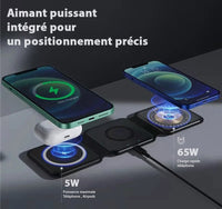 Chargeur à induction pliable et portable